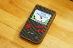 Raspberry PiBoy Mixes Walnut, Carbon Fiber, and Retro Gaming