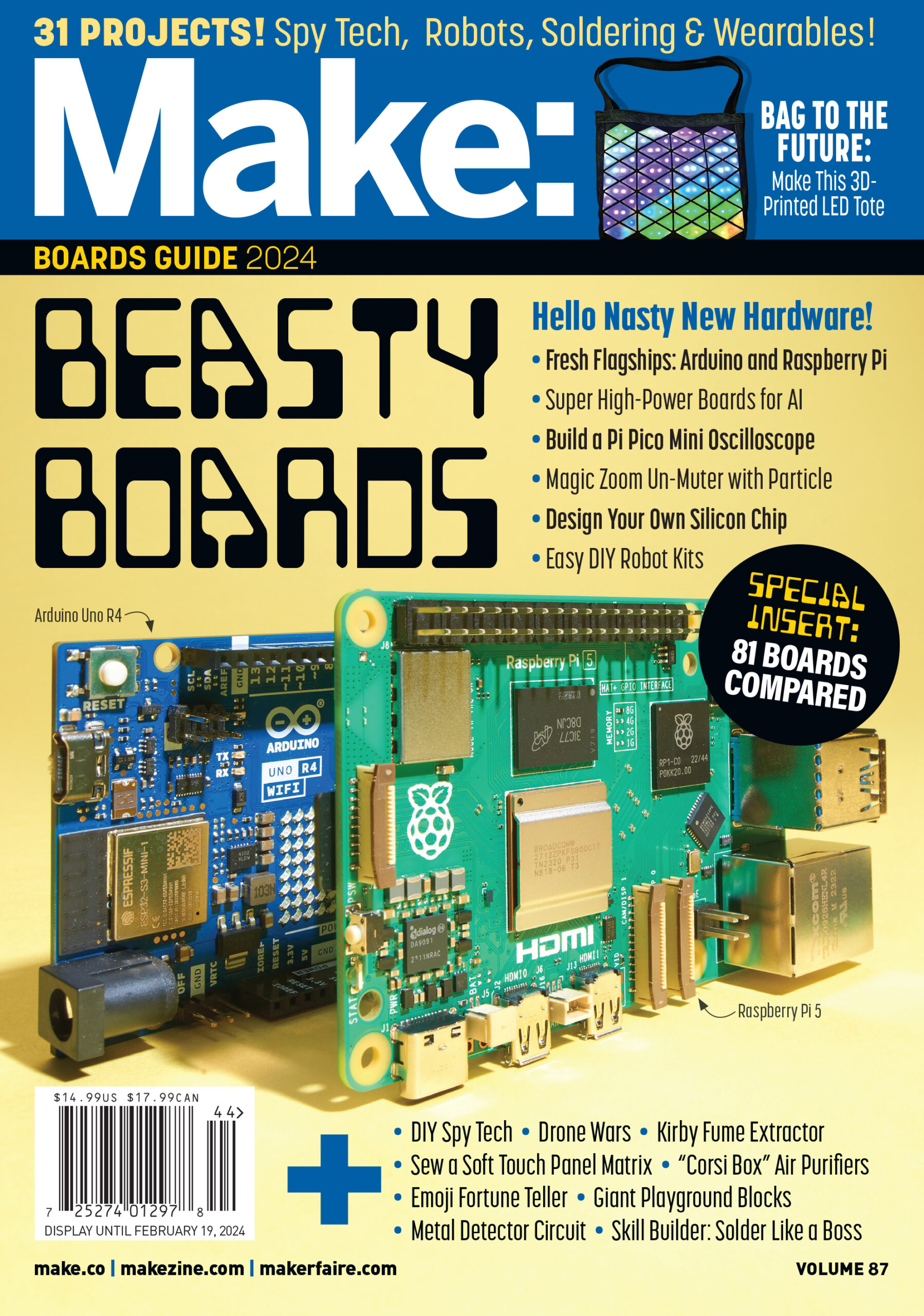 Make: Volume 87 — Beasty Boards