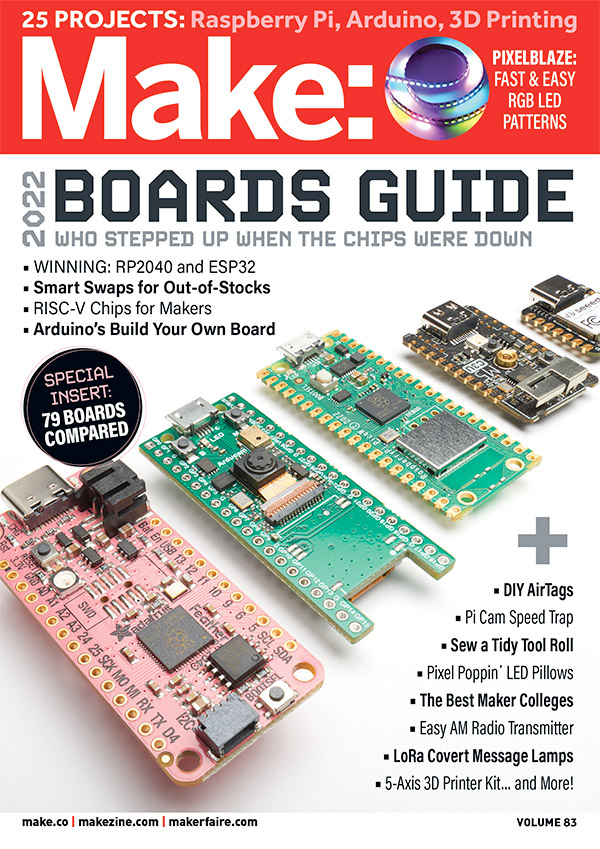 Make: Magazine Volume 83 - Boards Guide 2022