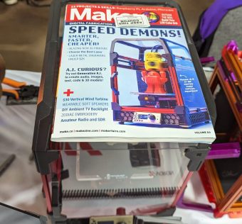 Make: Volume 84 at Voron printers