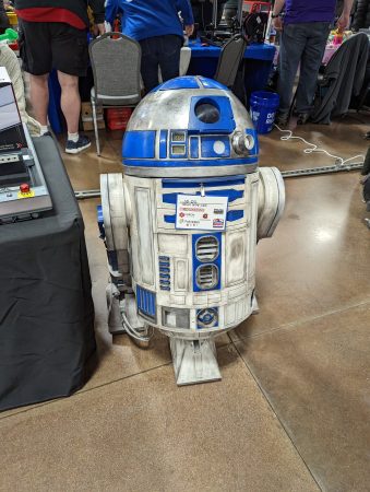 3D printed life size R2 D2!